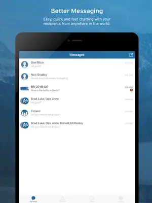 mobileCHAT android App screenshot 1