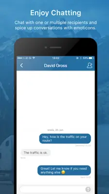 mobileCHAT android App screenshot 4